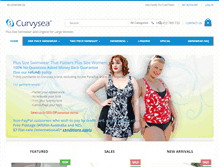 Tablet Screenshot of curvysea.com